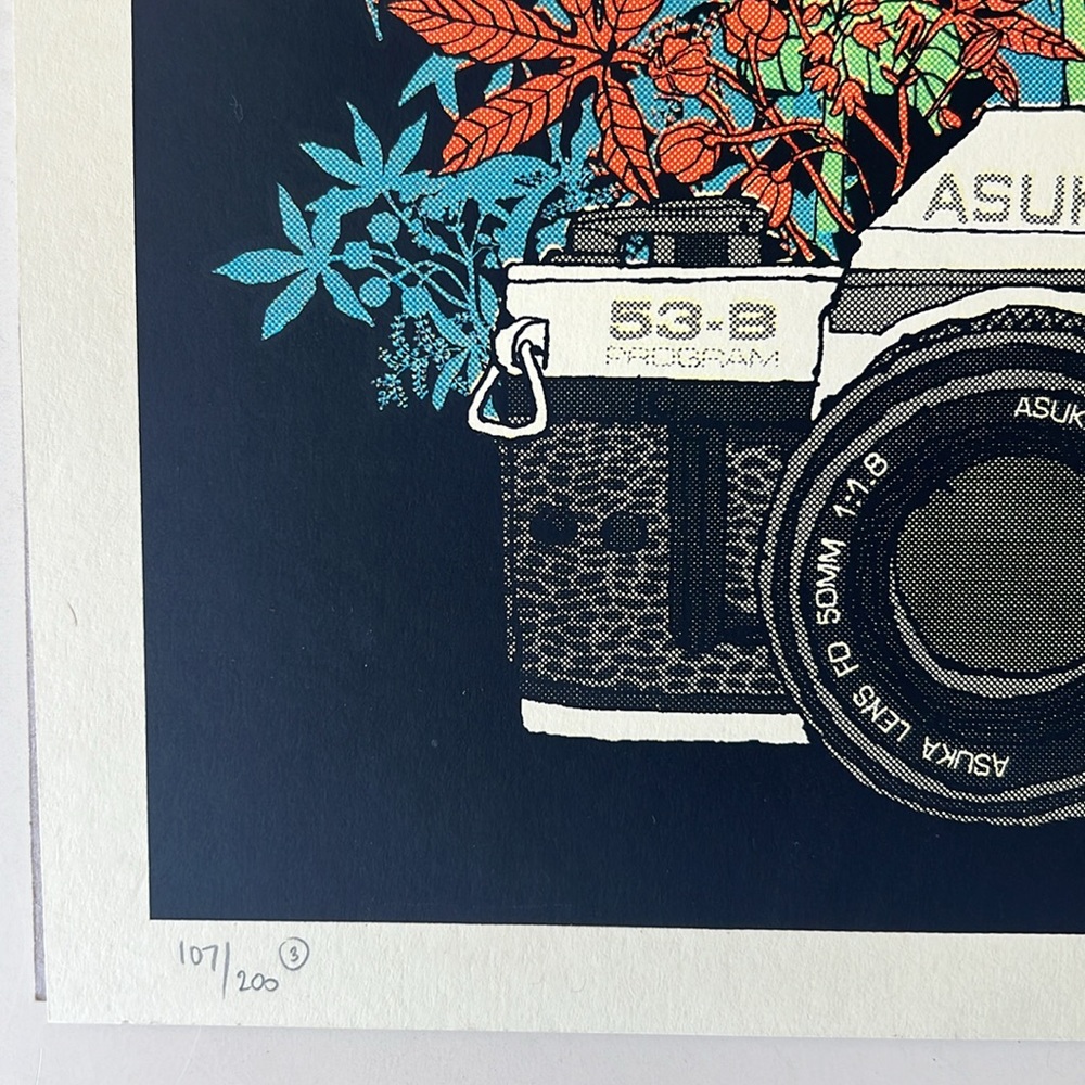 Floral Camera Print - Picture 2 of 3